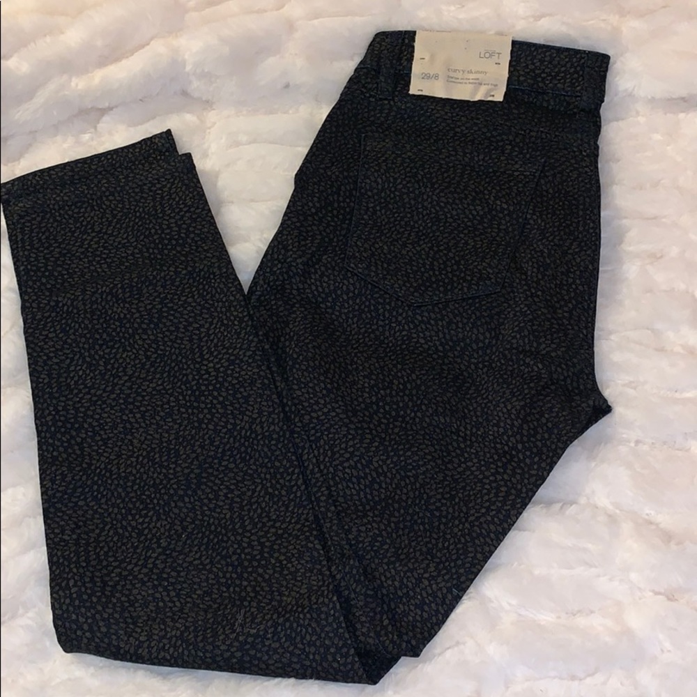 Ann Taylor Loft curvy skinny stretch jeans sz 10